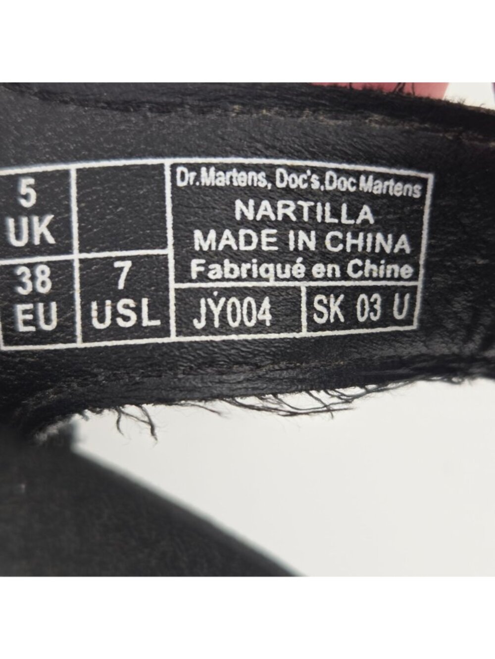 Dr. Martens Nartilla Black Leather Lace Up Gladiator Sandals Size 7.5 - Picture 11 of 11